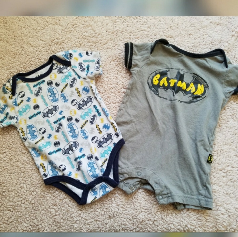 Batman onsie and romper
